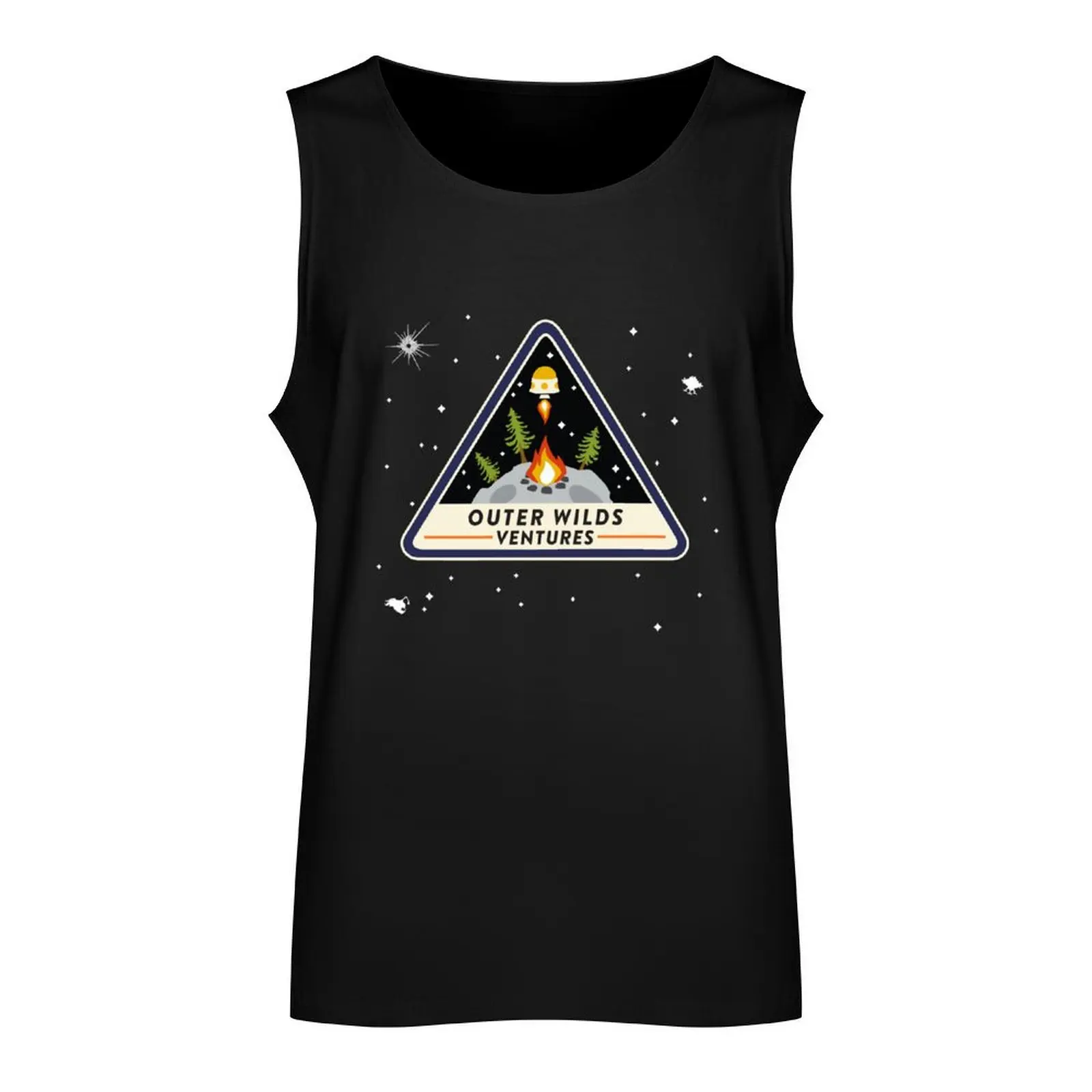 Outer Wilds Ventures Patch Tank Top Men's sleeveless gym shirts Sleeveless T-shirt