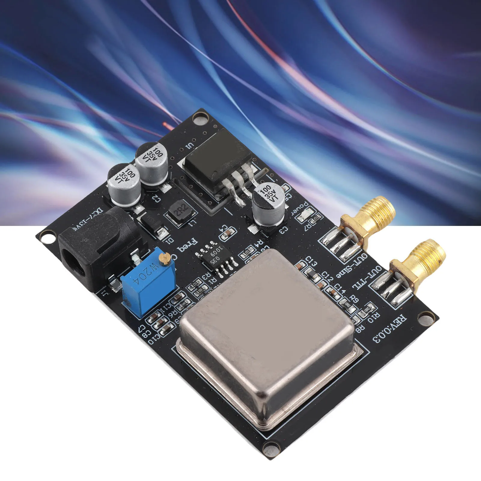 OCXO Frequency Standard Module Ultra Low Phase Noise Crystal Oscillator Constant Temperature Board for Shortwave Radio