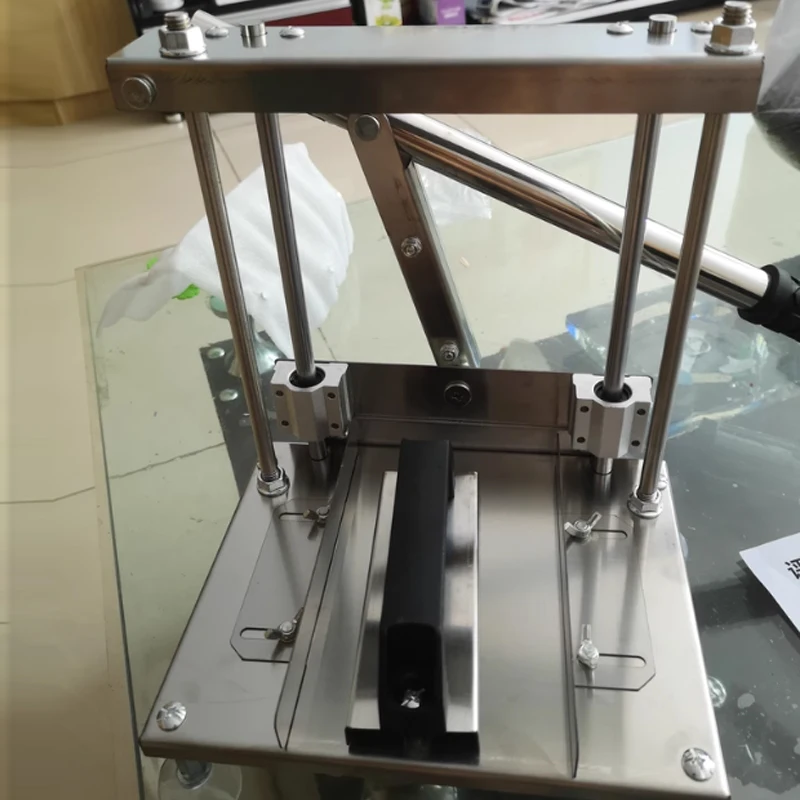 

Ручная машина для нарезки мяса, инструмент для нарезки ветчины из нержавеющей стали, резак для рулетов из баранины и говядины