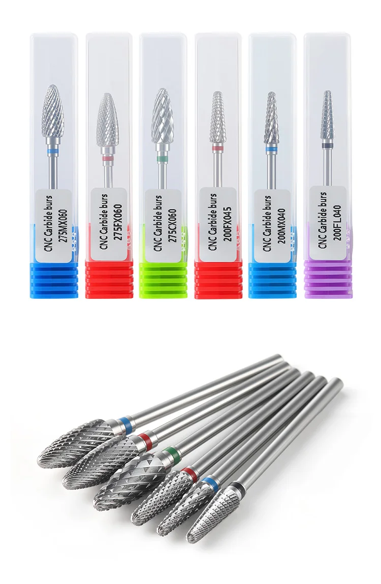 1PC AZDENT Dental HP Hartmetall Labor Bohrer HP 2,35mm Dental Labor Bohrer Umfangreiche Geschnitten Dental Bohrer Bohrer – Detail 5