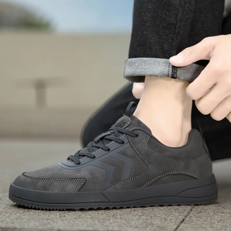 

Four Season Minimalist Wide Toe Sports Winter Casual Shoes Couple Sports Shoes Men's Shoes Anti Slip Sole Solid Color Versatile