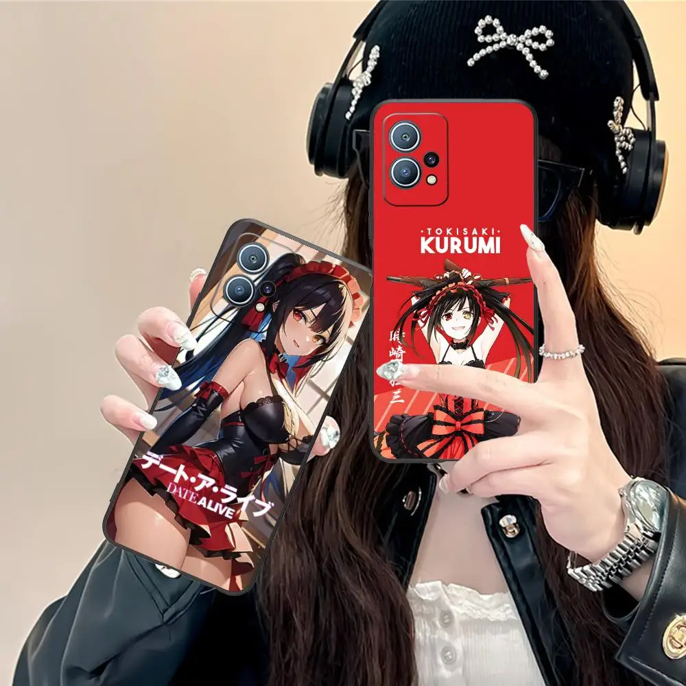 

Чехол для телефона Date a Live Kurumi Tokisaki для Huawei P60 P50 P40 P30 P20 P10 P9 P8 Pro Lite Plus с цветным принтом, красивый чехол