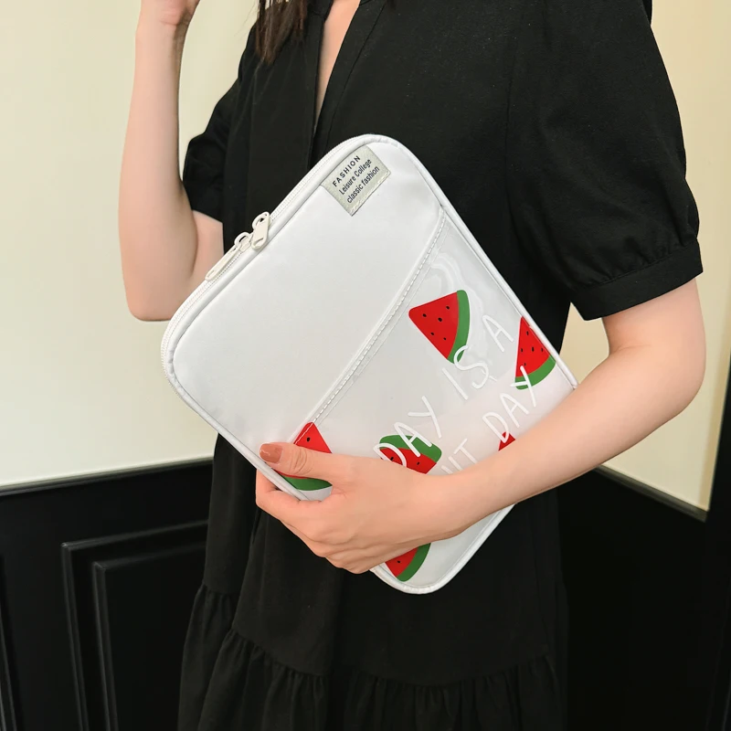 11/13inch Fruit Print Scratch Sleeve Lightweight Carry Bag Protective Pouch
