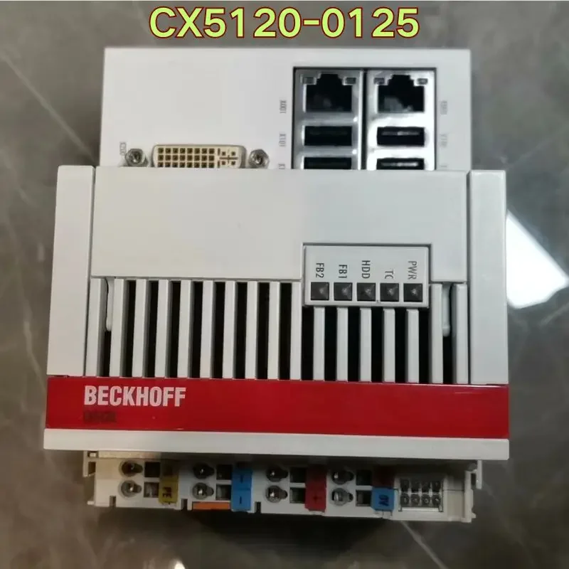 

Second-hand PLC module CX5120-0125 function test is normal