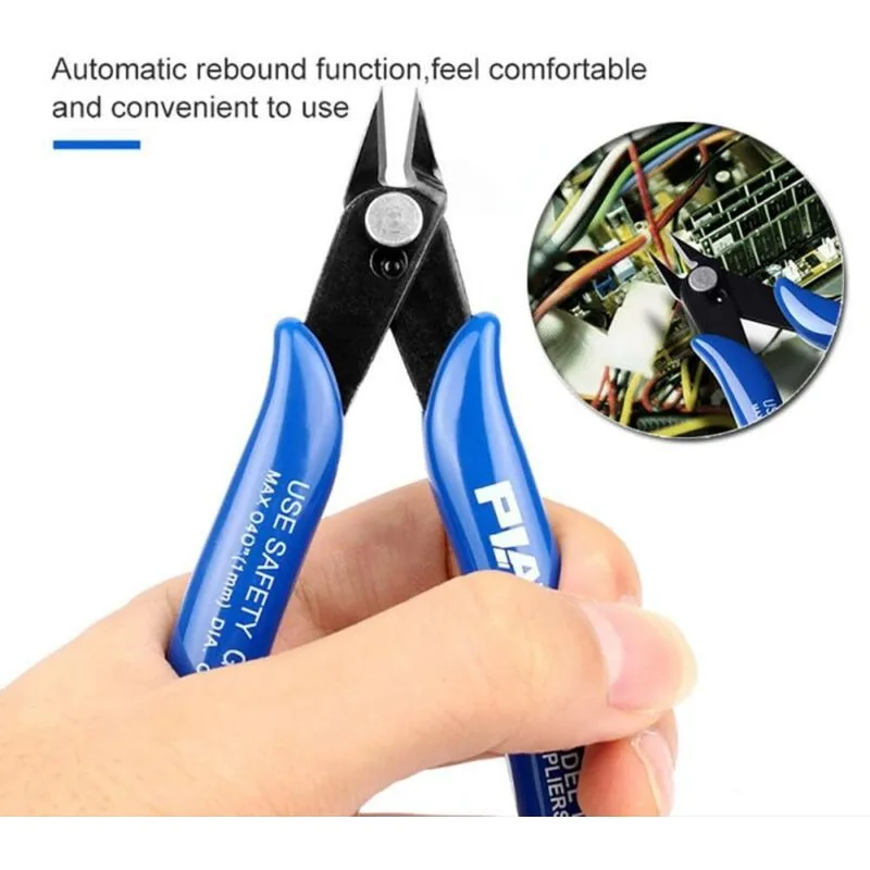 PLATO 170 Cutting Shear Pliers Jewelry Wire Cable Cutter Side Snips Flush Pliers for Wire Cotton Cutter DIY Hands Tool