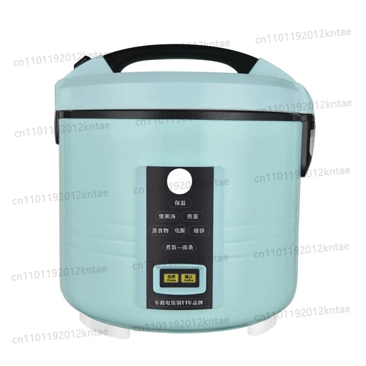 Chejia dual-purpose electric rice cooker 12v car 24v truck multi-functional car electric rice cookeroutdoor cookingself-driving