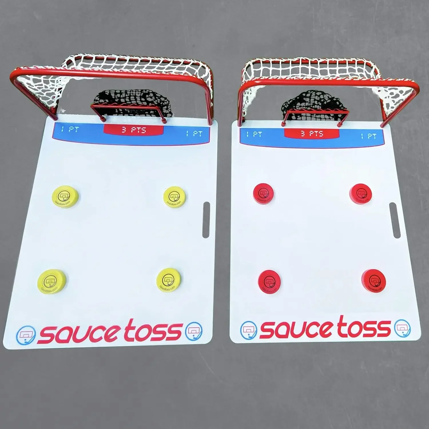 Premium Hockey Sauce Pass Game for Playing, Passing, Training, Trick Shots and More - Tailgate Friendly and Portable Hockey