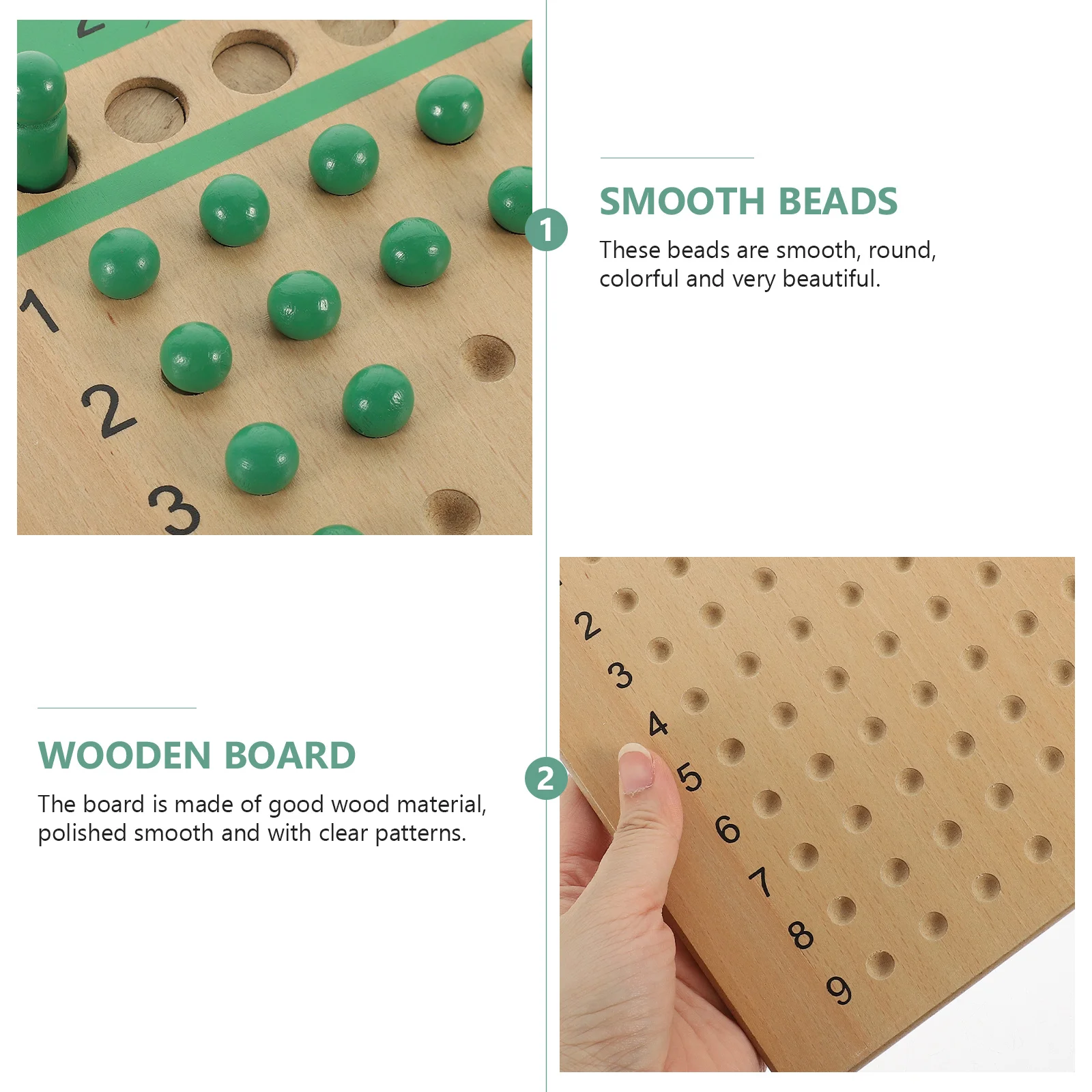 

1Set Wooden Math Division Method Board Game Kids Educational Learning Tool for Number Relationship and Cognitive Development Fun