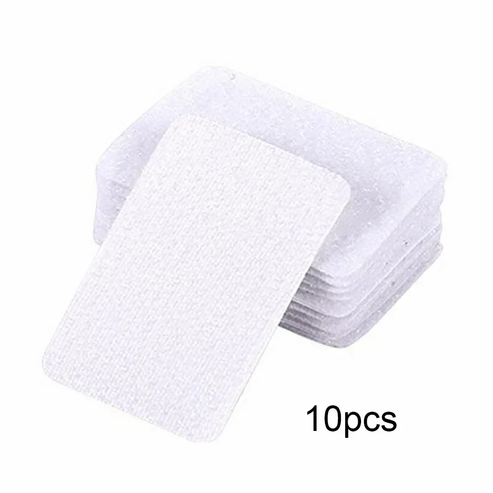 Gripper Anti-Slip Pad 10pcs/set Sticker Tape 4*6cm Carpet Mat Non Slip Nylon Removable Reusable Rug Accessories