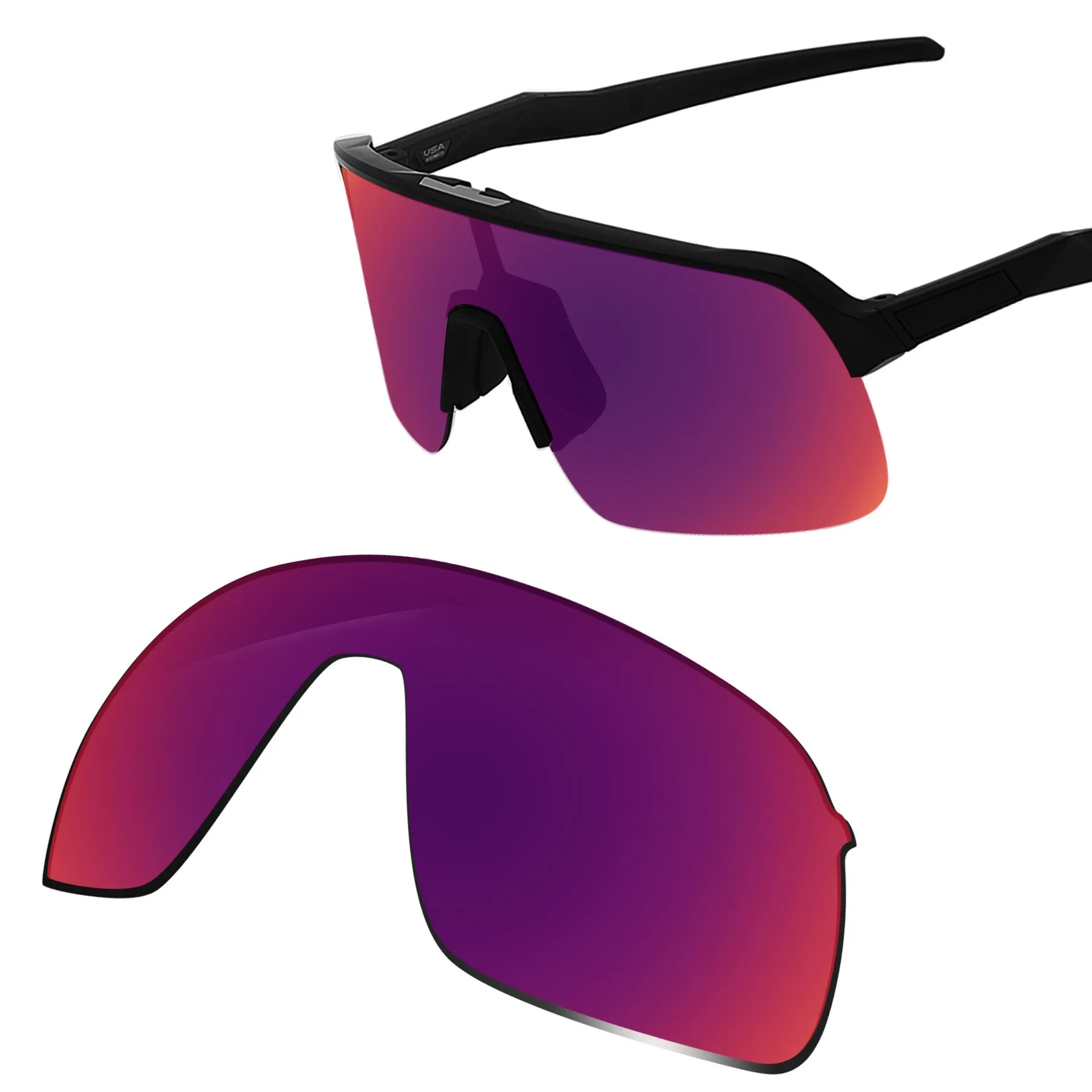 Lentes polarizadas Glintbay, repuesto protector UV400 para gafas de sol Oakley Sutro Lite OO9463 OO9463A