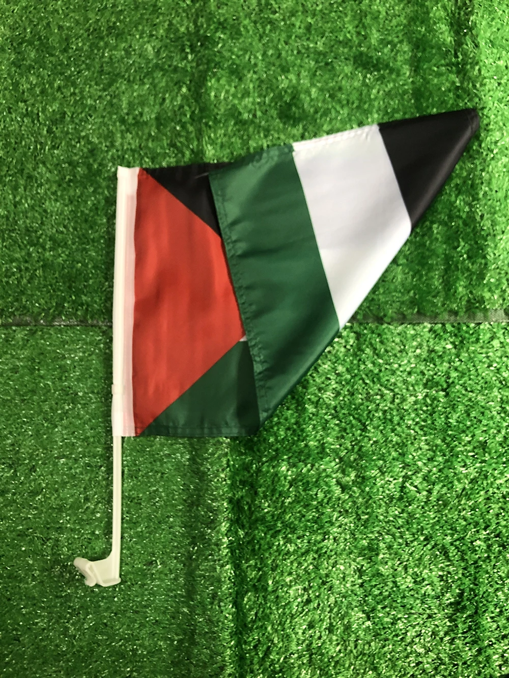 SKY FLAG 30*45cm Palestine car flag Palestine car waving Flag National Flag standard-bearer waving flag with plastic flagpole