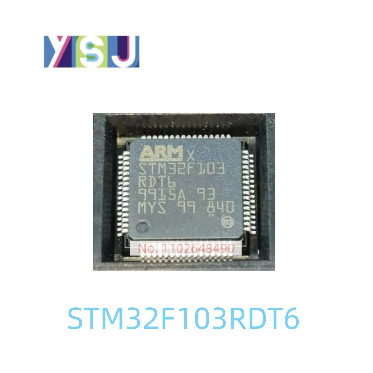 

STM32F103RDT6 IC Brand New Microcontroller EncapsulationLQFP64