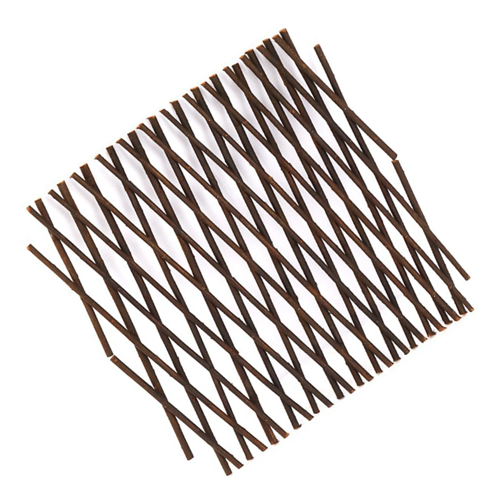 Artificial Fence Panels Elegant Garden Decoration for Homeowners Expandable Wooden Privacy Screen Fake Leaf Hedge Border