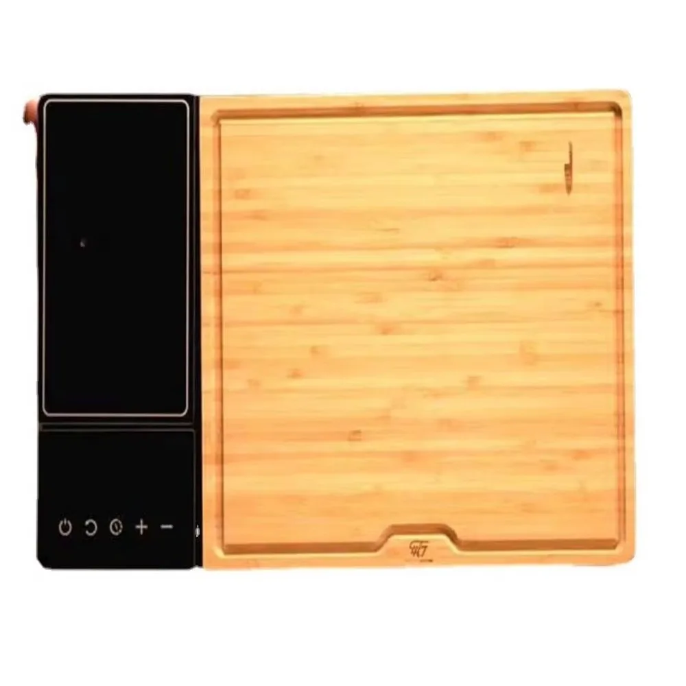 Bamboo Wheat Straw Smart Cutting Board Digital Scale Electronic Chopping Board Kitchen Tool