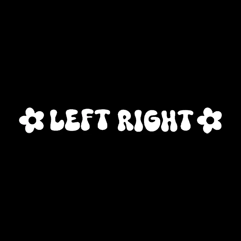 Left & Right Sticker for Car Interior Rearview Mirror Decoration Fashion Sticker High Quality Waterproof Vinyl Decals