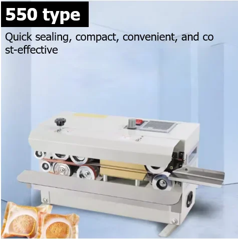 Desktop Automatic Continuous Sealing Machine, Band Sealer, FR-550, FR550