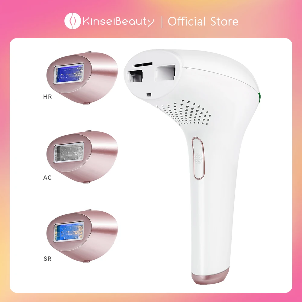 KinseiBeauty Laser Hair Removal Hair Remover Machine for Women Men for Face Bikini Body Depilation 500000 Flashes IPL Epilator