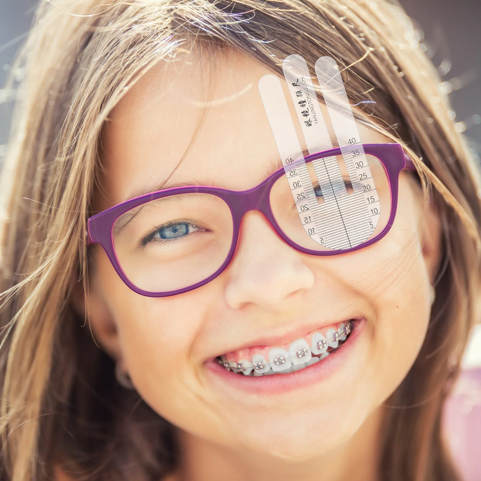 

2Pcs Pupil Distance Measure Rulers Portable Eye Distance Measuring Tool for Optometrists Optical Pupillometer Eyeglasses