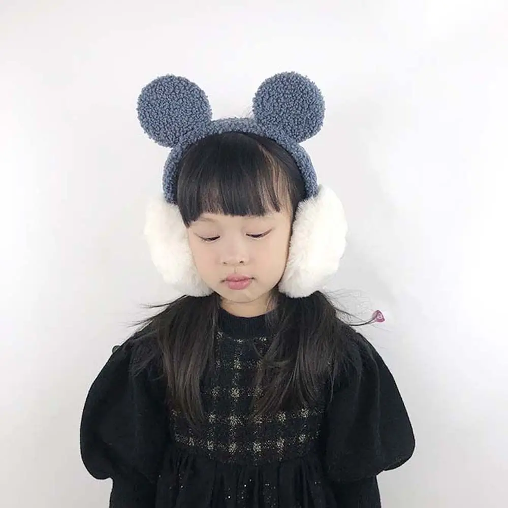 Soft Cute Winter Ear Lap Ear Warmer Ears Ear Wrap Plush Earflaps Kids Plush Earmuff Women Ear Cover