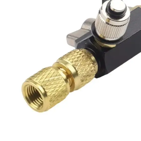 1Set 1/4 Or 5/16Inch 1 Valve Core Removal Tool 20 Microns Vacuum-Rated Core Removal Tool HVAC Air Conditioner Tool Accessories