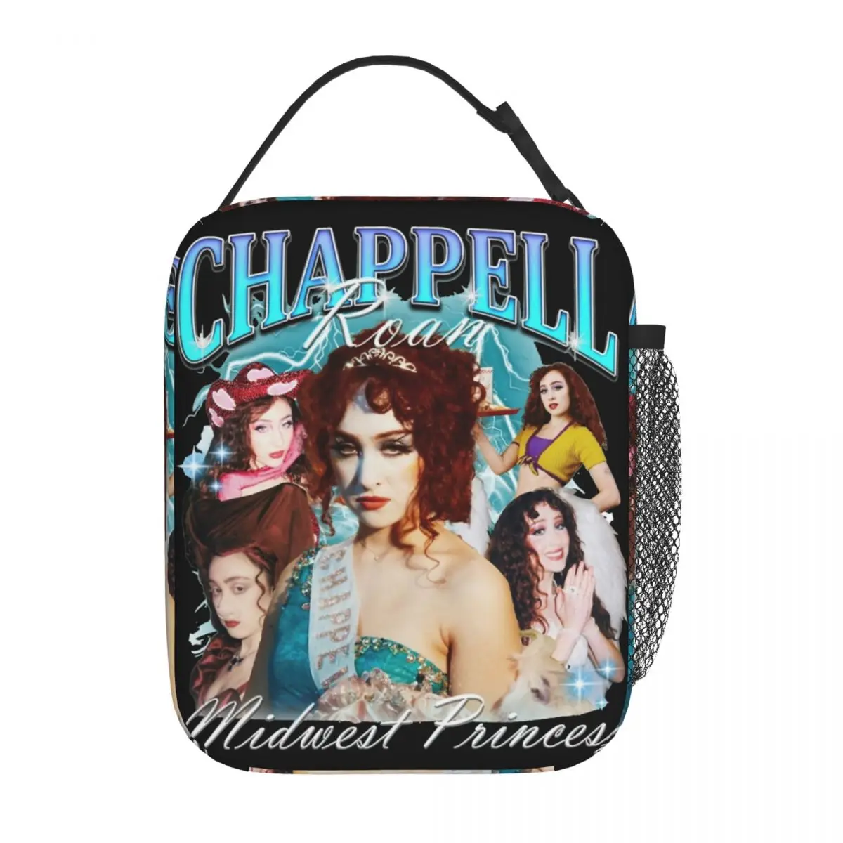 Vintage Chappell Roan Midwest Princess Insulated Lunch Bags For School Cool Singer Food Box Leakproof Thermal Cooler Lunch Boxes