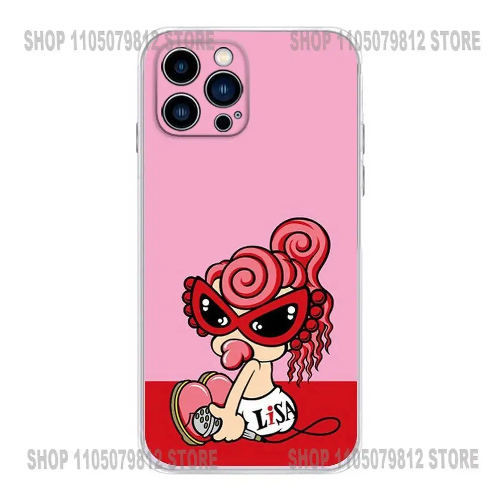 حافظة هاتف H-Hysteric M-Mini لهاتف iPhone 17 16,15,14,13,12,11 Plus, Pro,Max,XR,Plus,E,غطاء ناعم شفاف صغير