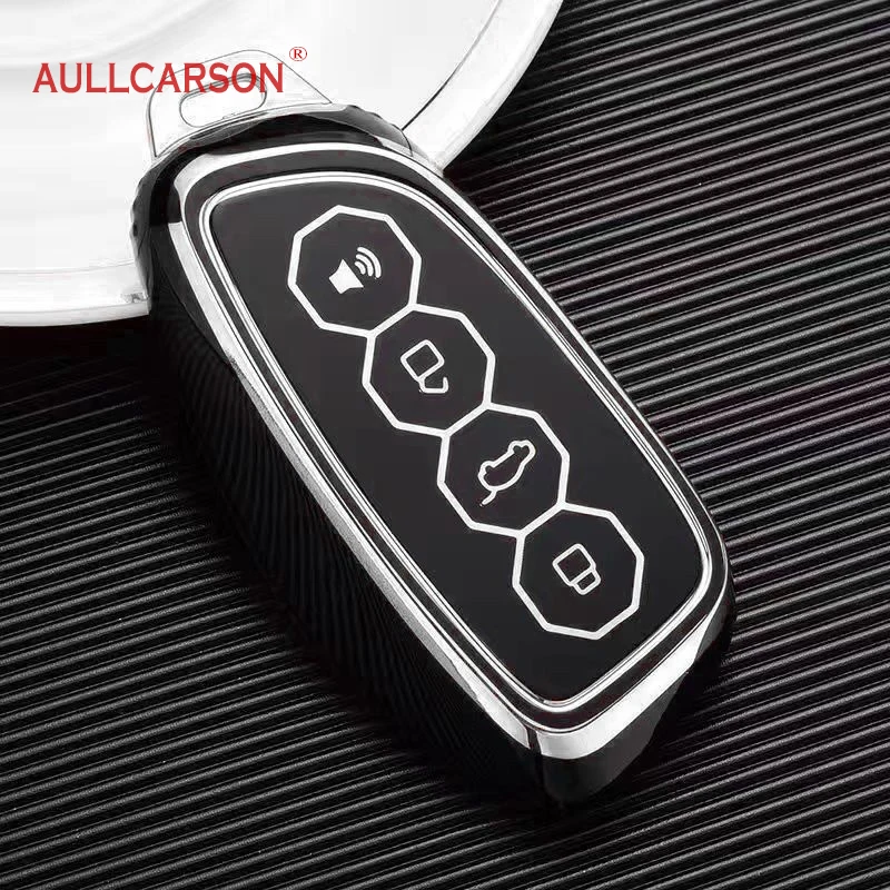 For НОВЫЙ NEW Haval F7 2025 Car Key Case TPU 4 Buttons Remote Control Protect Cover Durable Accessories