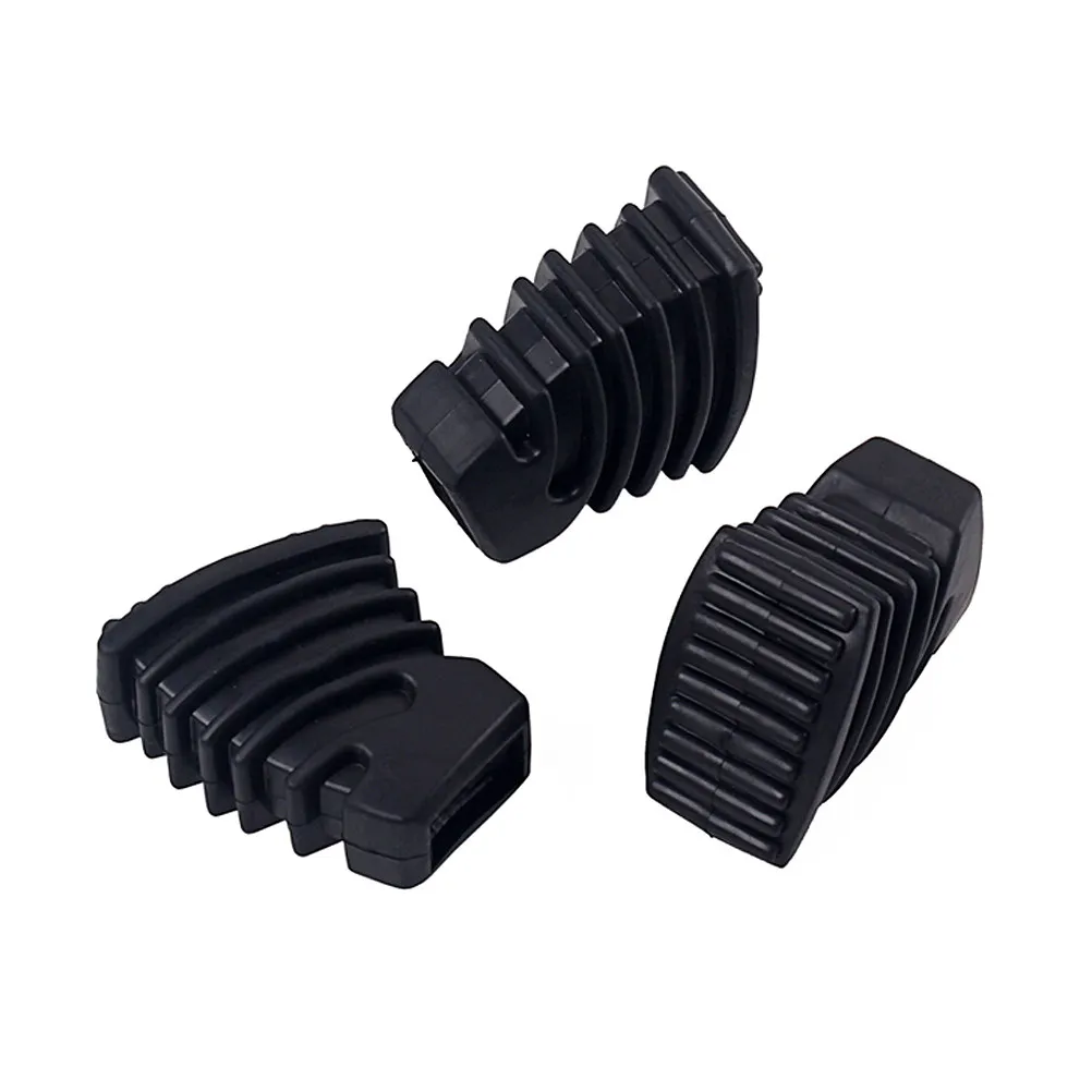 3Pcs Drum Rack Feet Rubber Replacement for Single Braced Cymbal Stand Drum Rubber Feet Stable Rack Bracket Percussion Parts