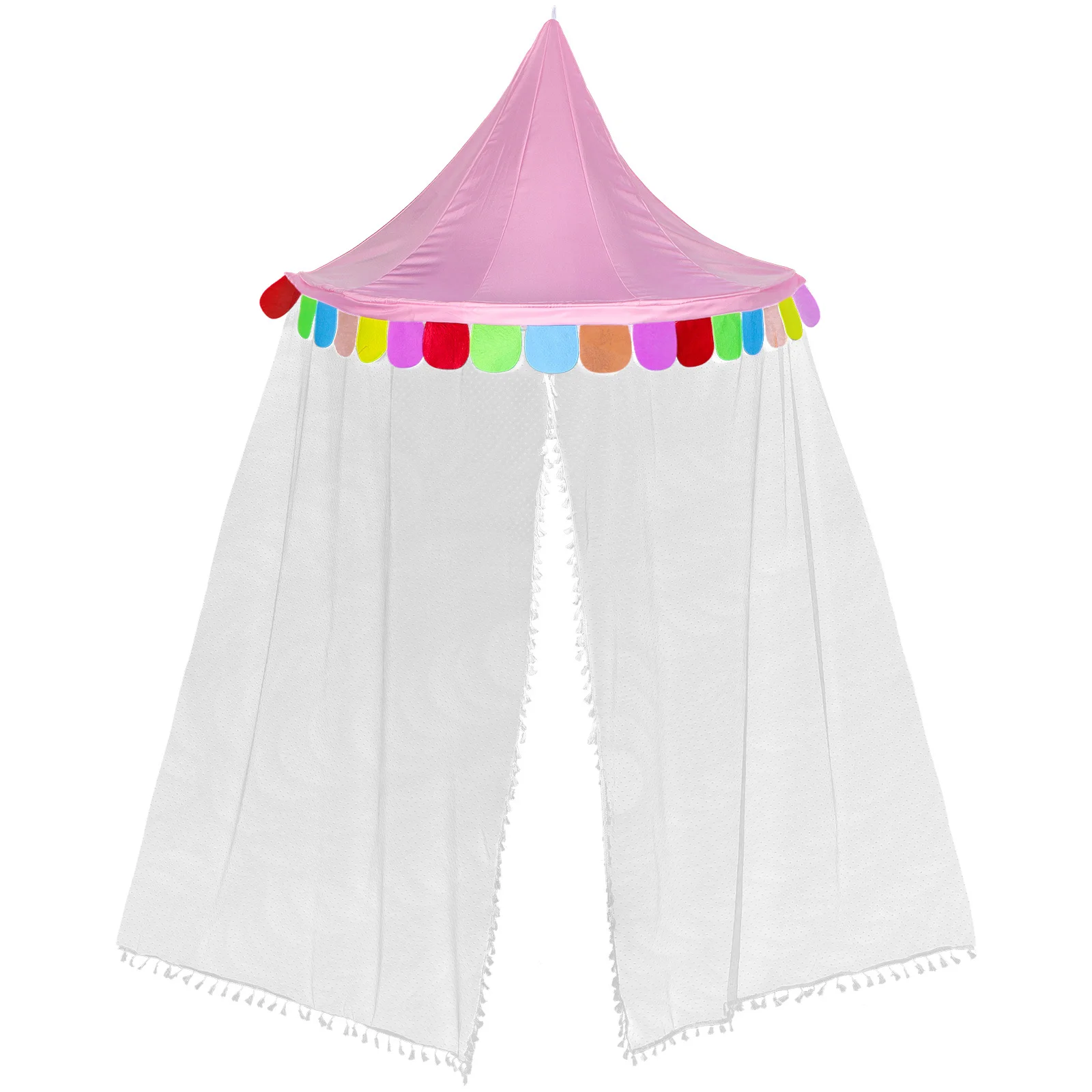 

Bright Color Half Moon Indoor Dome Tent Soft Cloth Bedroom Reading Play Tent Tents Indoor Tents for