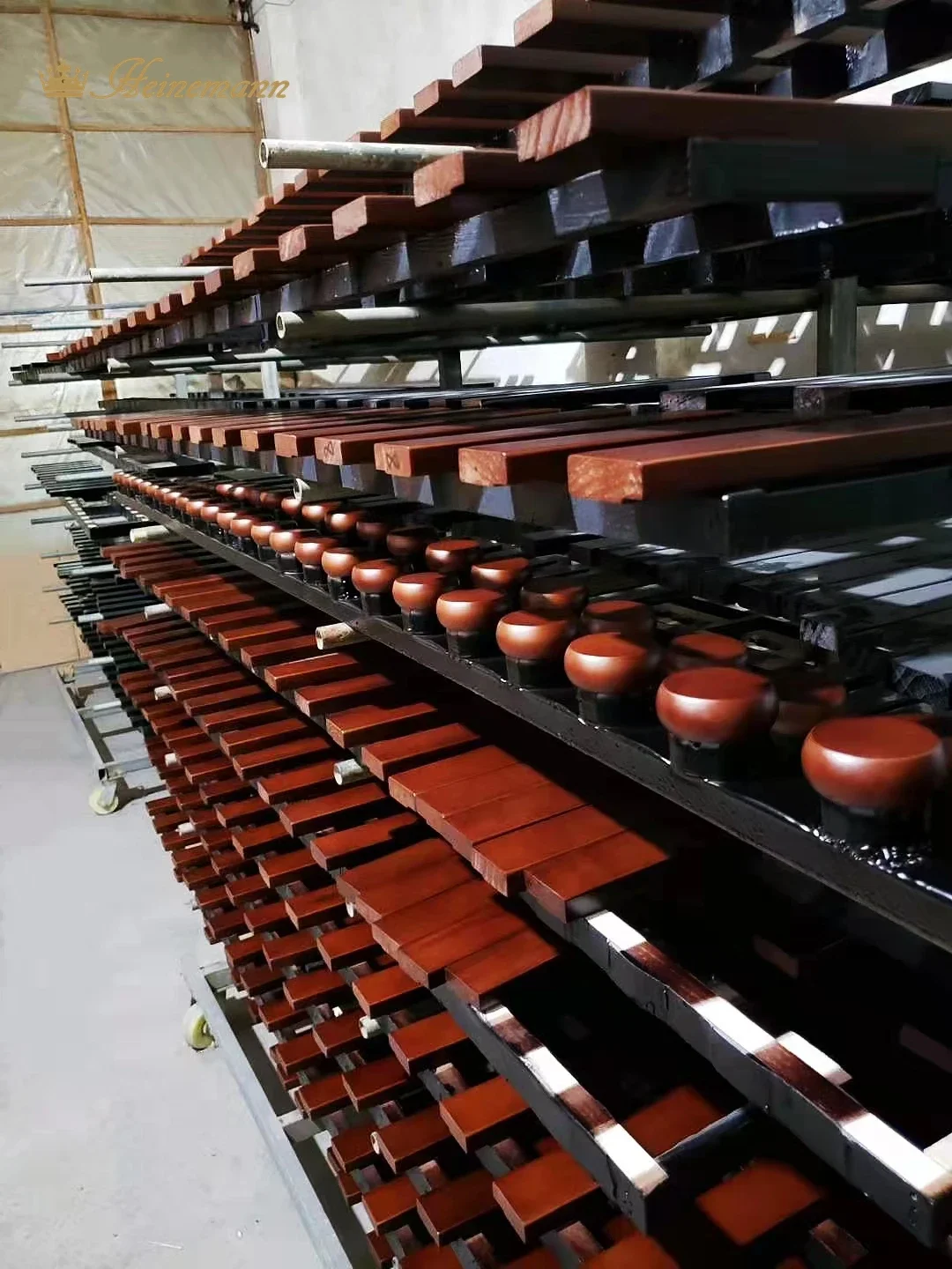 Hooqu Adjustable Piano Bench Solid Wood with Storage Comfortable & Durable Keyboard Stool