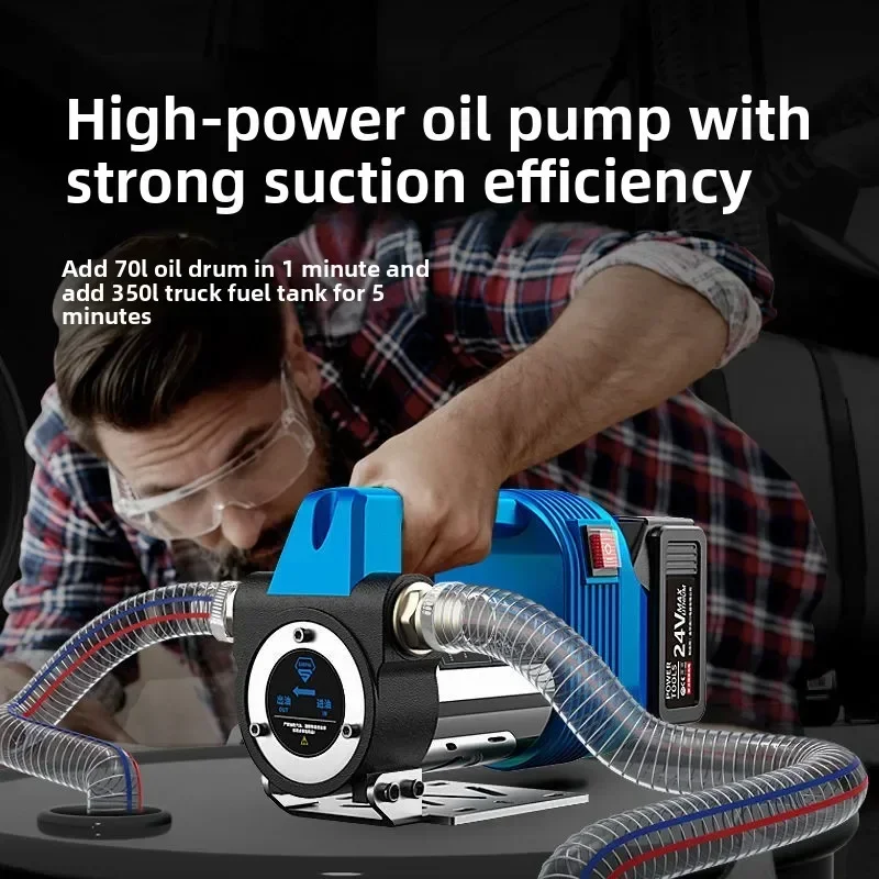 

Durable Durable Lithium Battery Electric Oil Pump Wireless Pumping Small Portable Rechargeable Refueling Machine Artifact Automa