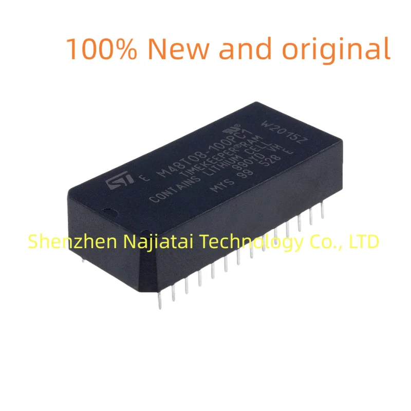 2 Stks/partij 100% Nieuwe Originele M48T08-100PC1 M48t08 M48T08-150PC1 Dip-28 Ic Chip