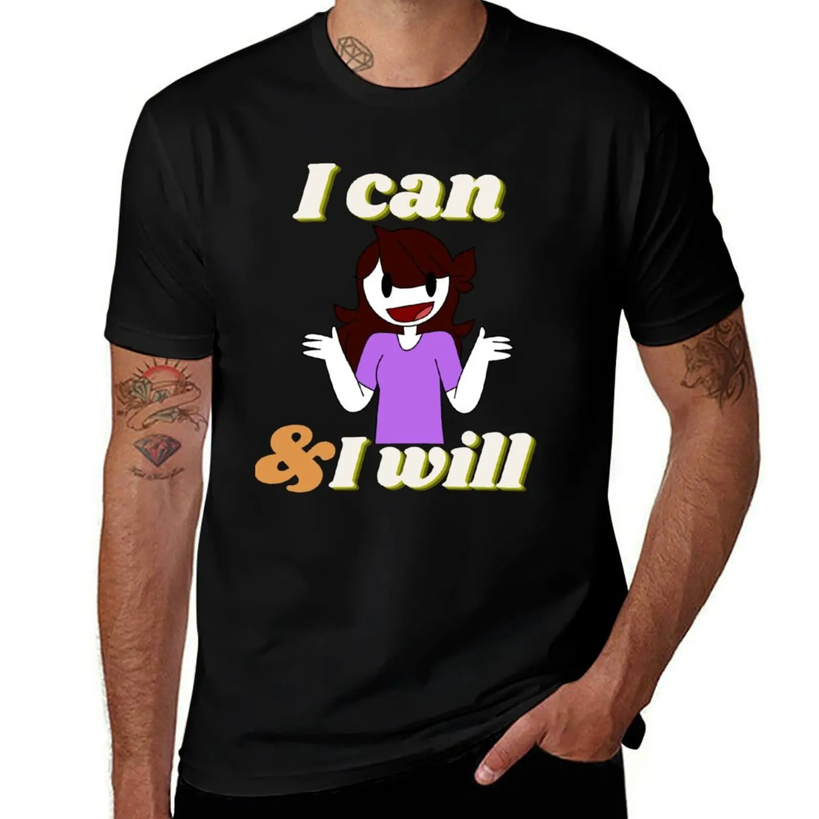 

Jaiden Animations I Did It T-Shirt quick-drying korean fashion Aesthetic clothing luxury t-shirt sweat shirts, men
