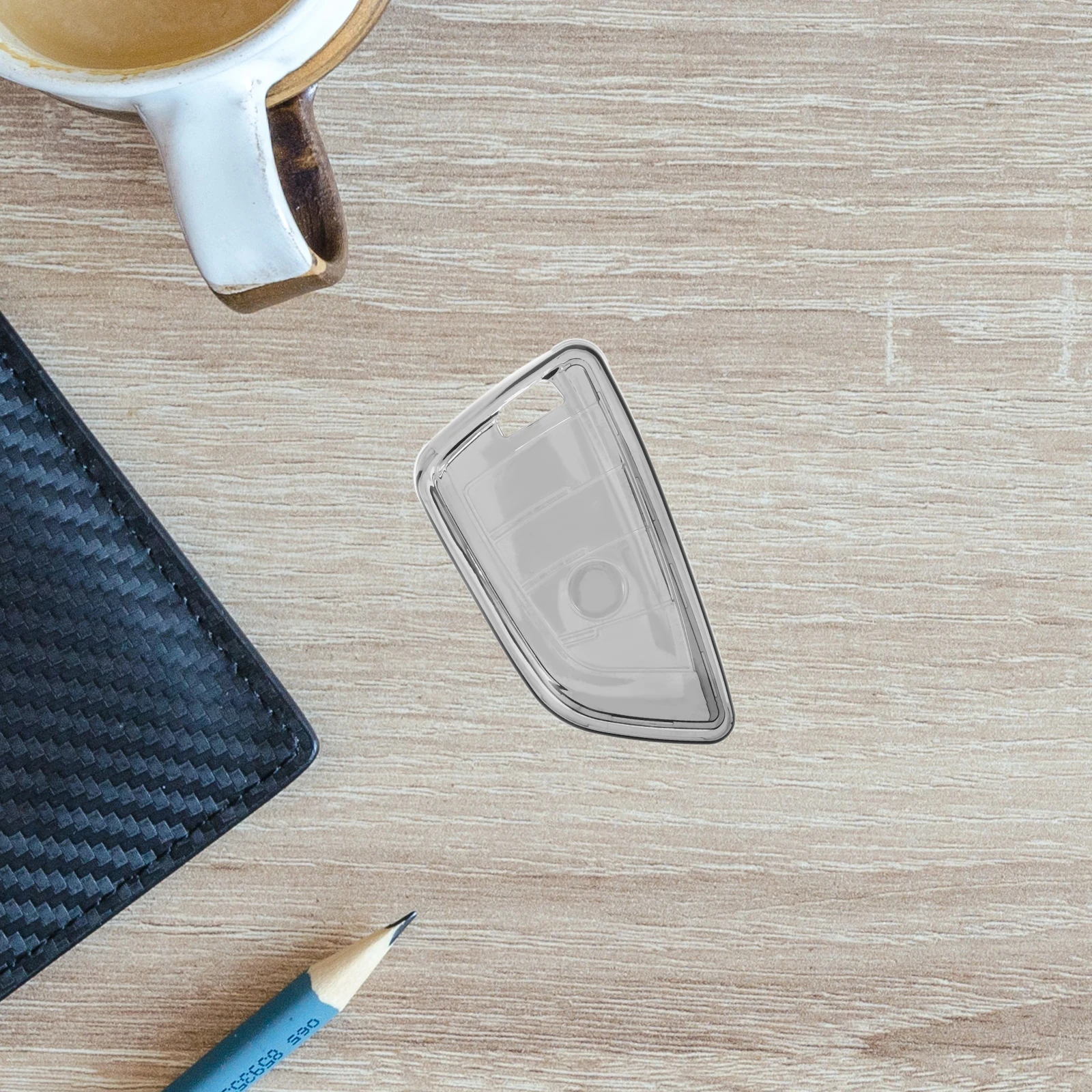 

Clear Car Key Cover Tpu Transparent Key Fob Protector Durable Soft Scratch Resistant Cover for Automotive Keys