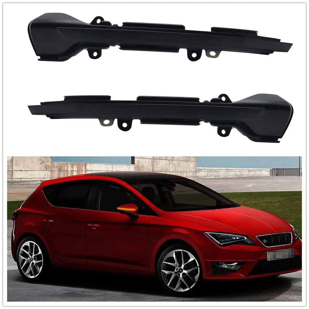 

For SEAT Leon Mk3 III 5F Ibiza Mk5 V KJ1 Arona KJ7 Dynamic Blinker LED Mirror Blink Turn Light Smoked Side Indicator Signal Lamp