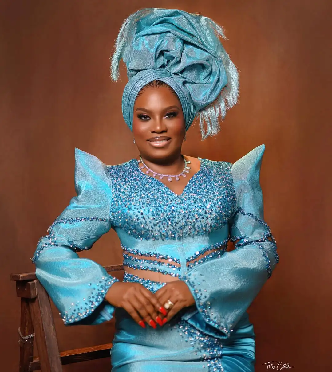 Glitter Sequined Diamond Aso Ebi Evening Dresses Shiny Blue Satin Formal Occasion Gowns Long Sleeve Mermaid Prom Gown Customized