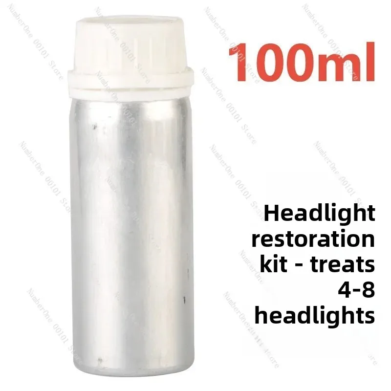Car Headlight Repair Kit Scratch Restorer with Protective Coating Liquid