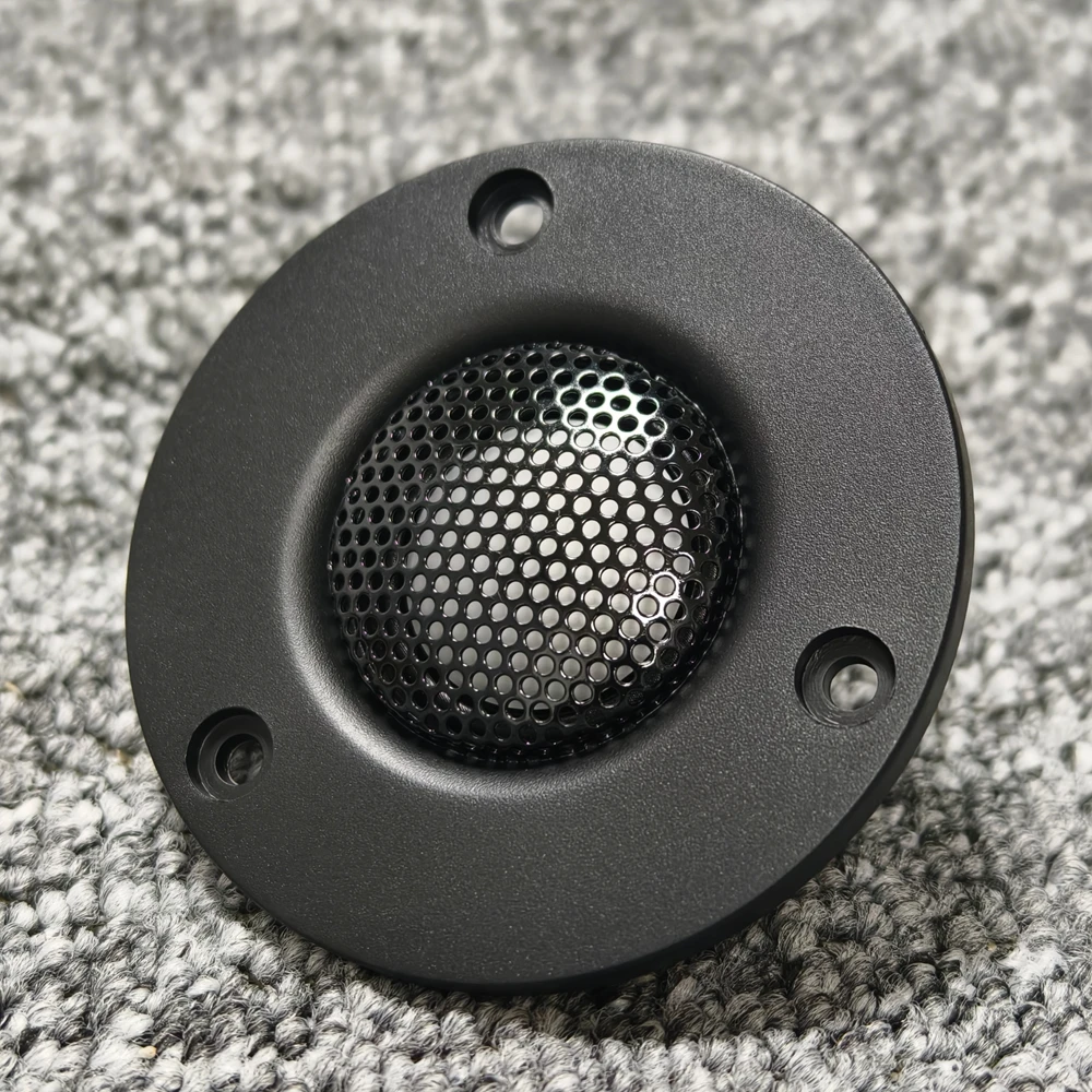 74mm Anodized Matte Aluminum Dome Tweeter Unit High Fidelity Treble Speaker Driver for DIY Speaker（PAIR）