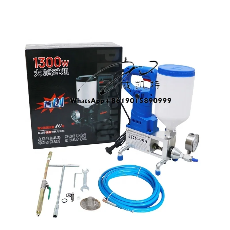 

High Pressure Polyurethane Injection Grouting Machine, Injection Pump for Waterproofing Concrete Crack Repair