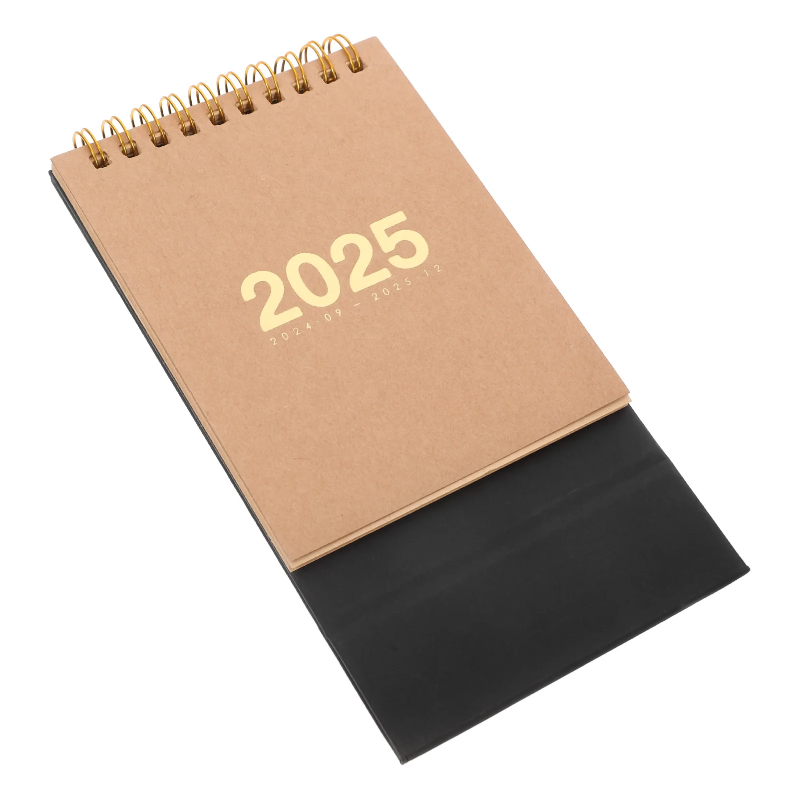 

2025 Stand Up Desk Calendar Wirebound Table Calendar Simple Design Table Calendar for Easy Monthly Planning for Home Office and