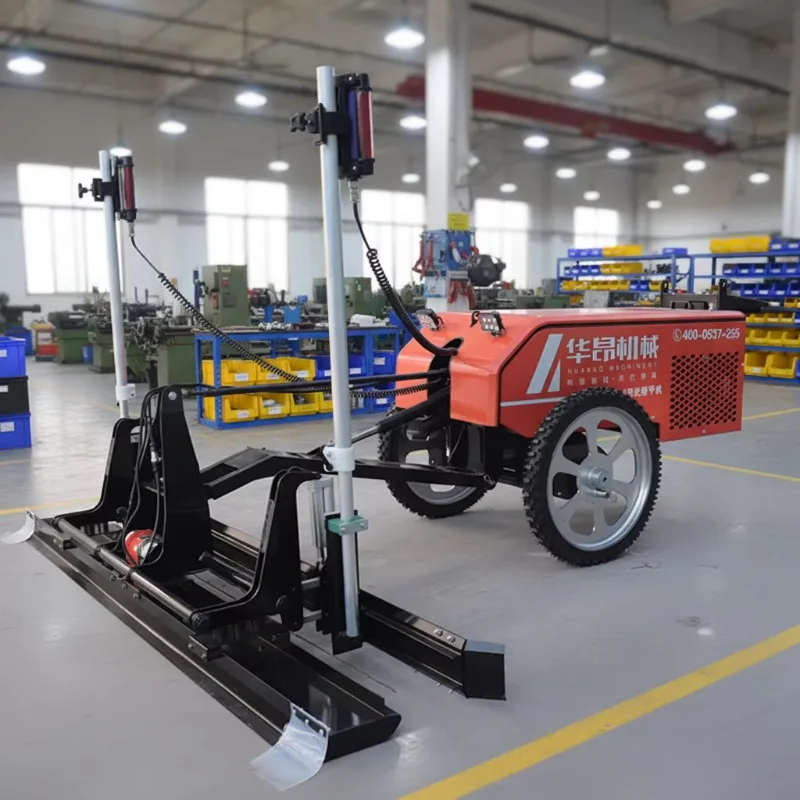Ride On Laser Screed Concrete Floor Leveling Machine Boom Screed System for Airport Runway and Warehouse Floor Use