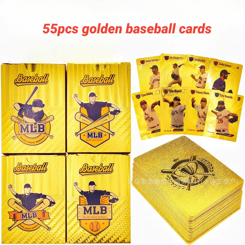 27-55pcs Baseball Card Gold World Baseball Classic Star Alexander Emmanuel RodriguezIchiro Signed Limited Series Gold Foil Cards