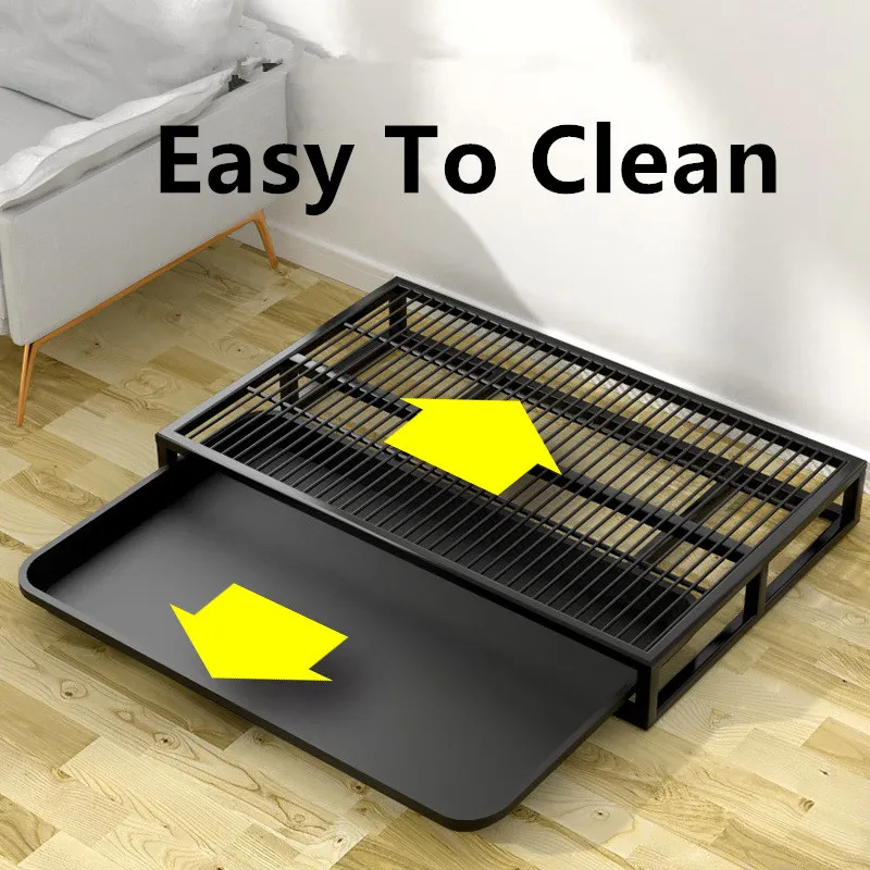 Dog Toilet Stainless Steel Dogs Litter Boxes Washable Toilets for Dogs Training Mat Indoor Dog Toilet Cleaning Tool Pet Supplies - Image 4