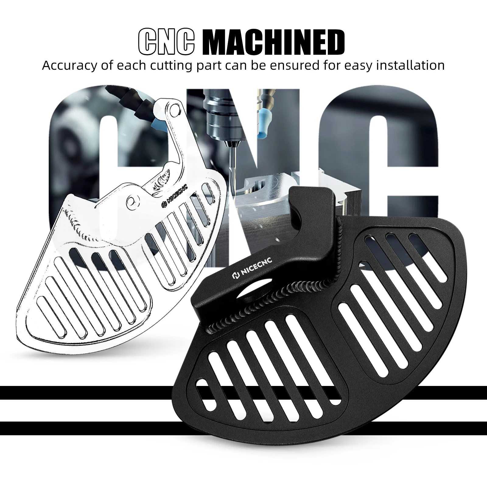 Para Yamaha Tenere 700 2019-2024 NICECNC protector de disco de freno trasero delantero para Yamaha TENERE700 XTZ 700 T700 2024 2023 2022 2021 2020