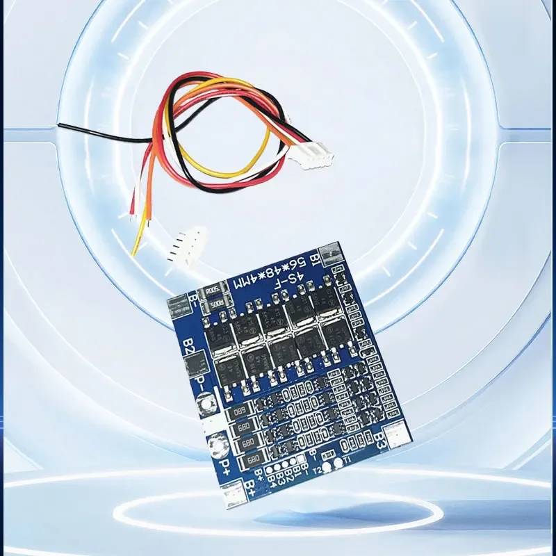 4S BMS4S 14 4V 30A Battery Protection Board with Balancer PCB for Li ion and LiPo Packs Overcharge and Short Circuit Protection