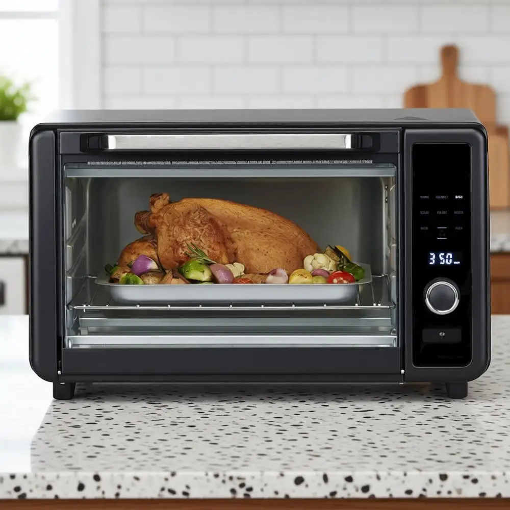 

Хрустящие выпечки для запекания ™ Цифровая аэрофритюрница-тостер на 6 порций