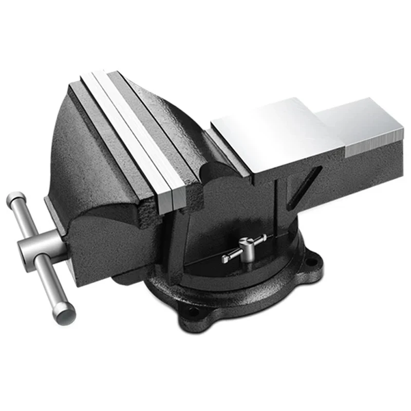 3-inch Bench Vise, Heavy-Duty Bench Vise, Small Household Bench Vise, Industrial-Grade Parallel-Jaw Clamp