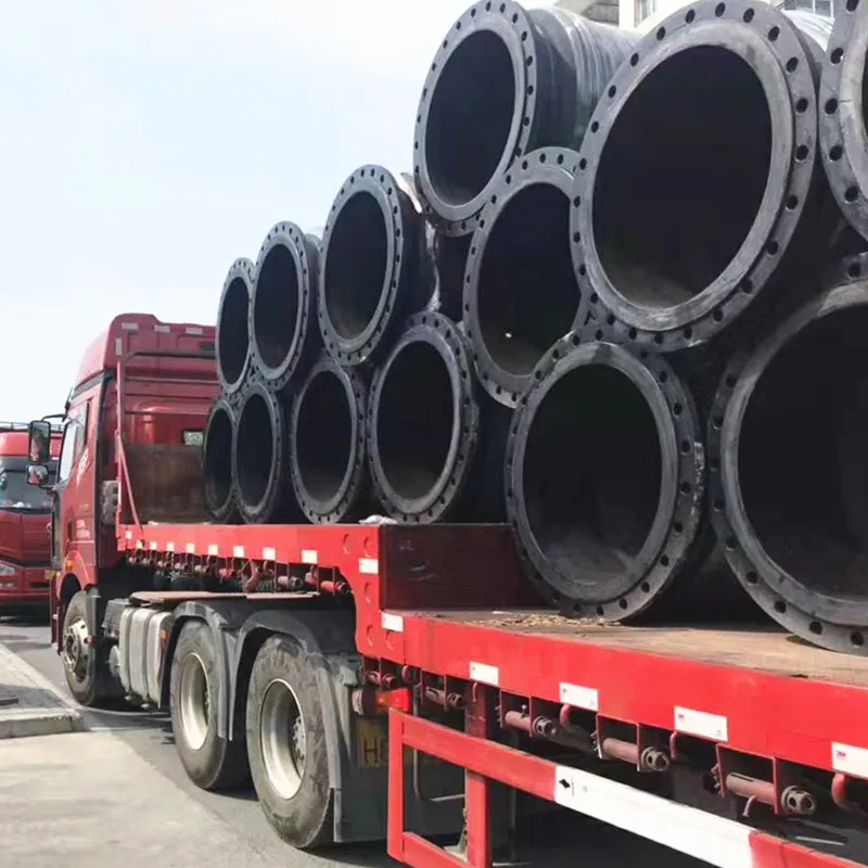 Armoured Type Flexible Rubber Strong Pipe for Mud Suction and Discharge Dredging Rubber Hose - view 4
