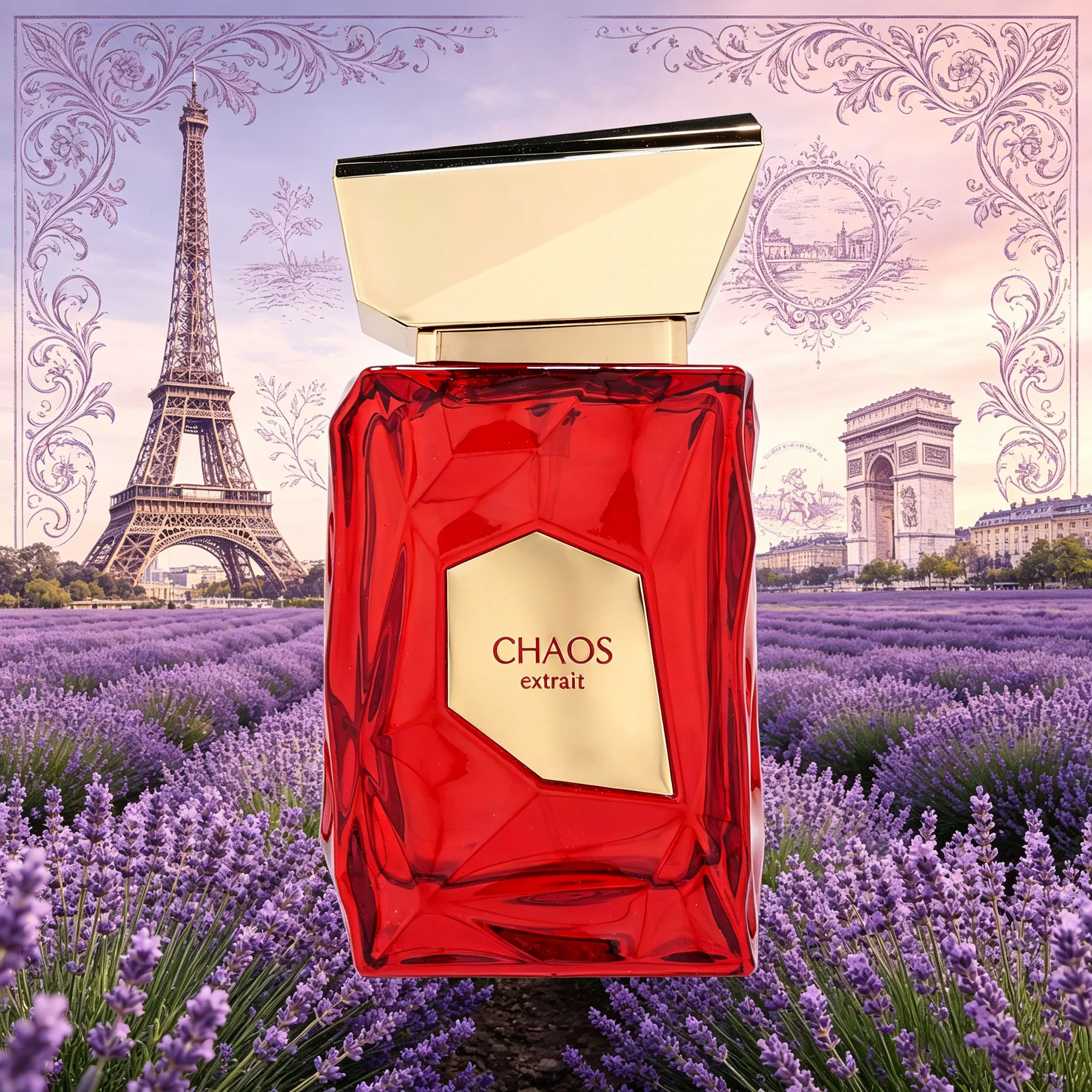 

French Avenue Chaos Extrait EDP 100ml Best Selling Women’s Fragrance Premium Unisex Perfume Perfect for Daily Birthday Gift