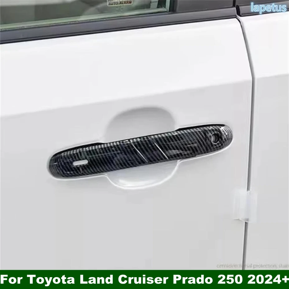 

Outer Door Handle Clasing Catch Bowl Oil Gas Tank Decoration Frame Cover Trim For Toyota Land Cruiser Prado 250 LC250 2024 2025